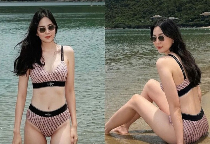 'MC đẹp nhất VTV' ngày càng gợi cảm sau khi sinh con đầu lòng插图1 Từng được mệnh danh là