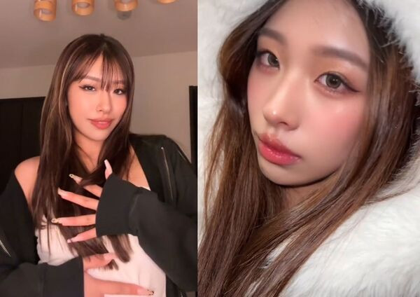 私底下的美結更偏愛「辣妹系」裝扮，在網路上坐擁不少男粉絲。（翻攝自竹前美結 tiktok）