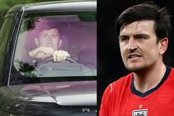 Paparazzi bắt cận cảnh Harry Maguire buồn bã xuất hiện sau cú sốc bị tuyển Anh loại khỏi World Cup 2026