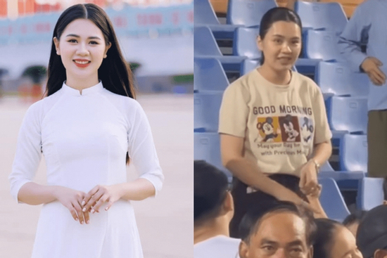 Lộ nhan sắc thật vợ Hoa khôi của Quế Ngọc Hải khi ra sân cổ cho chồng