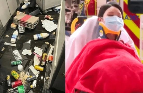 Cận cảnh bên trong chuyến bay Cathay Pacific 'rơi tự do': 10 người bị thương, hành khách la hét trong hoảng loạn