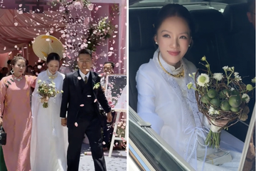 Bó hoa cưới 'tổ chim' độc lạ nhất mạng xã hội của một nhiếp ảnh gia nổi tiếng gây tranh cãi