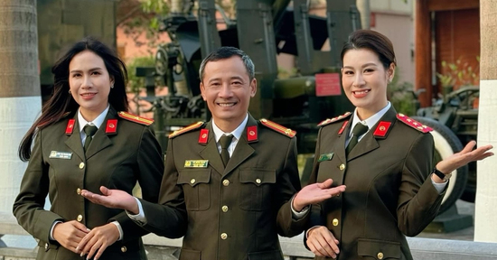 Nam diễn viên chuyên vai đểu các phim trên VTV ngoài đời là Trung tá công an
