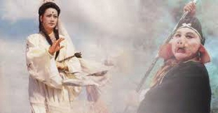 Trư Bát Giới được Quan Âm Bồ tát hóa độ.