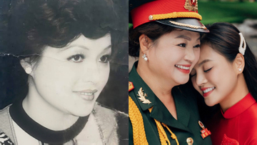 Nữ Thượng tá là 'thiên nga sân khấu' nổi tiếng, mẹ ruột mỹ nhân phim giờ vàng