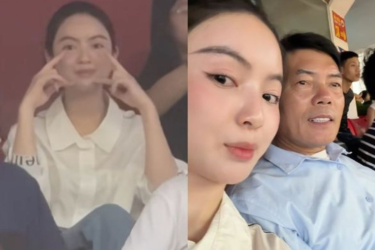 Chu Thanh Huyền nhí nhảnh cổ vũ Quang Hải: Nhan sắc qua 'cam nhà đài' gây xôn xao