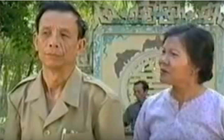 Nghệ sĩ Ngọc Tuyết trong vai bà Thìn đanh đá, sắc sảo.