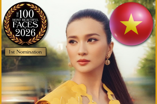 NSƯT được đề cử gương mặt đẹp nhất thế giới 2026: Đại mỹ nhân mắt ngọc mày ngài, báu vật nhan sắc của Vbiz