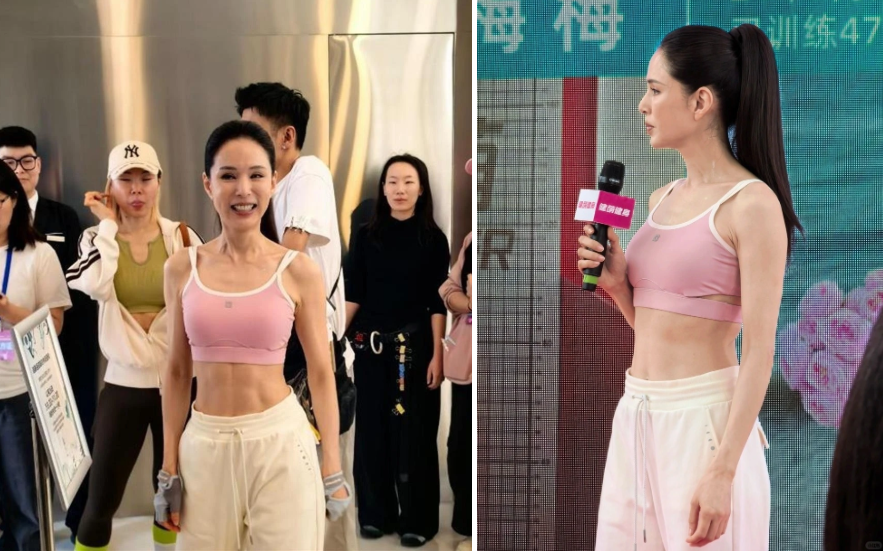 Lý Nhược Đồng gây bất ngờ khi khoe cơ bụng săn chắc ở tuổi 60 - Ảnh 1