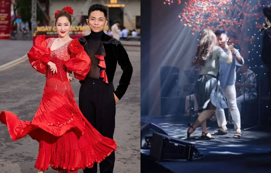 4,2 triệu lượt xem Khánh Thi - Phan Hiển đi dép khiêu vũ, netizen thốt lên: 'Đúng là trời sinh một cặp'
