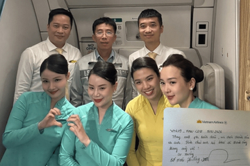 Bức thư viết tay của cơ trưởng chuyến bay VNA gửi bác sĩ Bạch Mai đang được chia sẻ nhiều nhất lúc này