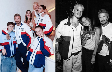 Ngó lơ 'rạn nứt' với cậu cả, nhà Beckham rầm rộ lăng xê cậu hai Romeo làm ông chủ hãng thời trang