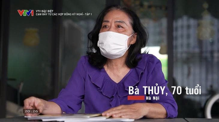 Vì tin lời quảng cáo rất hấp dẫn nên ngoài số tiền có được từ của hồi môn do cha để lại, bà Thủy còn đi vay thêm để đủ 1,7 tỉ đồng cho bốn quyển hợp đồng kỳ nghỉ ở tuổi 70 - Ảnh chụp màn hình