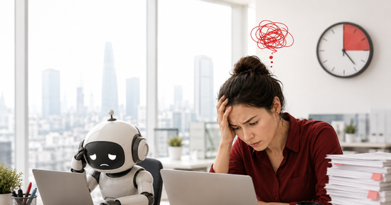 Dân công sở tốn 6 giờ mỗi tuần làm 'bảo mẫu' cho bot AI