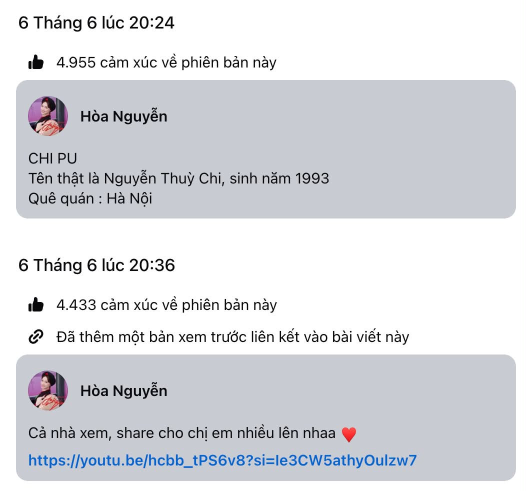Hòa Minzy lại vướng tranh cãi khi nhắc đến Chi Pu插图1 Hoà Minzy sửa vội câu “đu trend” gây tranh cãi với Chi Pu - Ảnh 2.