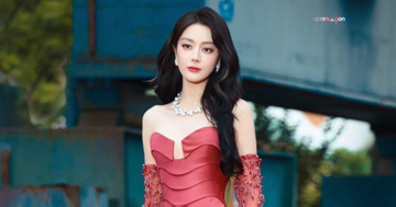 Diễn viên Địch Lệ Nhiệt Ba vai trần quyến rũ, đẹp tựa nữ thần trên thảm đỏ