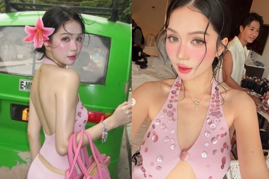 Ngọc Trinh lại khiến mạng xã hội xôn xao với loạt hình 'nóng bỏng mắt'