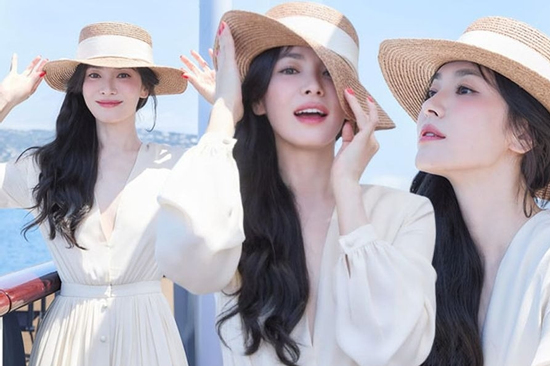 Thấy cả mùa hè trong nhan sắc Song Hye Kyo