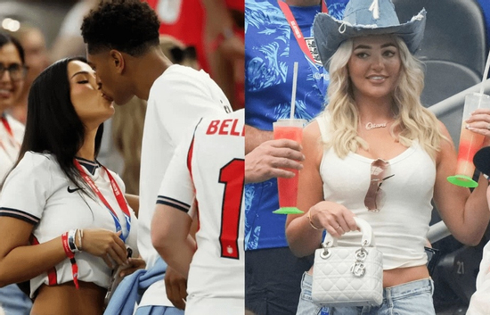 Dàn WAGs Anh nóng bỏng đổ bộ World Cup: Bạn gái Bellingham sáng bừng, vợ Pickford gặp sự cố