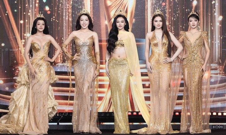 Top 5 Miss Grand Vietnam 2025.