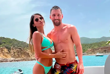 Nhan sắc trẻ trung, nóng bỏng của bà xã Messi ở tuổi 38