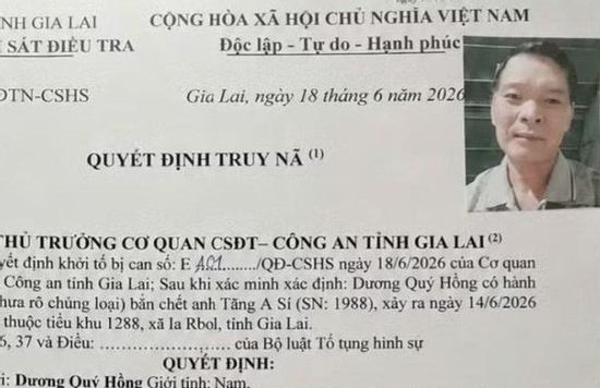 Truy nã đặc biệt nghi phạm nổ súng bắn chết người rồi bỏ trốn