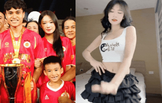 Không nhận ra hotgirl trăm triệu view khi cổ vũ cầu thủ Phạm Minh Phúc, visual đời thường khác trên mạng quá