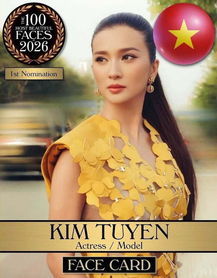 TC Candler - trang phê bình độc lập về điện ảnh, nghệ thuật, sắc đẹp của Mỹ vừa công bố NSƯT Kim Tuyến góp mặt trong danh sách đề cử Top 100 gương mặt đẹp nhất thế giới năm 2026. Cô trở thành NSƯT đầu tiên xuất hiện tại bảng đề cử này.