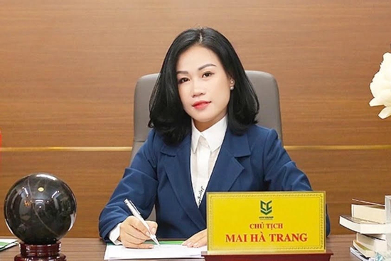 Nữ Chủ tịch Công ty CCV Group Mai Hà Trang bị khởi tố