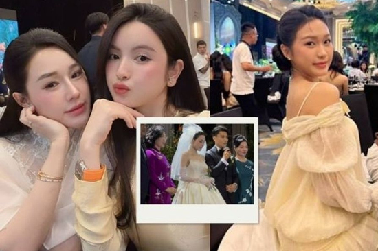 Doãn Hải My, Chu Thanh Huyền lên đồ sang chảnh, đọ sắc cùng dàn WAGs Việt xinh đẹp tại lễ cưới Văn Thanh - Bích Hạnh ở Hà Nội