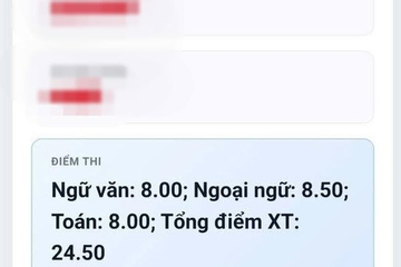 Biết điểm thi vào lớp 10 của con trai, bố liền đăng Facebook, dòng chia sẻ khiến MXH chỉ trích gay gắt