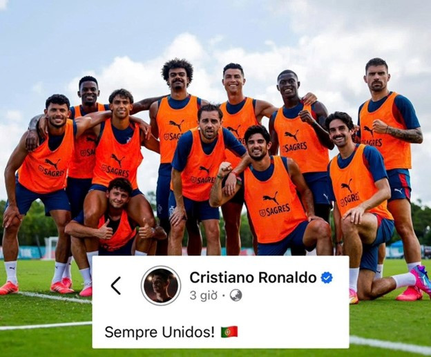 Cristiano Ronaldo có động thái đầy ẩn ý giữa