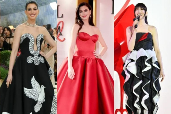 'Người phụ nữ đẹp nhất thế giới' Anne Hathaway giấu bụng bầu đỉnh cỡ này!
