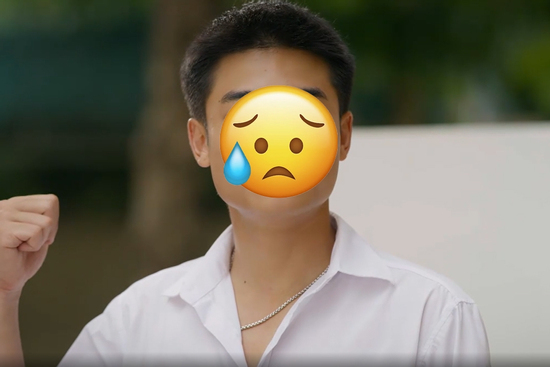 Đã tìm ra chàng trai khóc xấu mà cười cũng thấy sợ, cơ mặt bất ổn nhất Việt Nam là đây chứ đâu