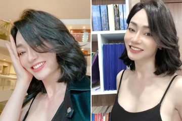 NSƯT Quách Thu Phương tuổi 49 táo bạo, Nhật Kim Anh diện áo tắm thả dáng ở bể bơi