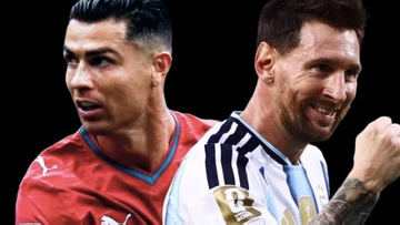 Phản ứng 'chẳng giống ai' của vợ Messi và Ronaldo khi chồng lập công World Cup