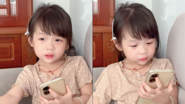 Bé gái mếu máo vì chán nghỉ hè, đòi đi làm với bố, dân mạng đua nhau tuyển dụng
