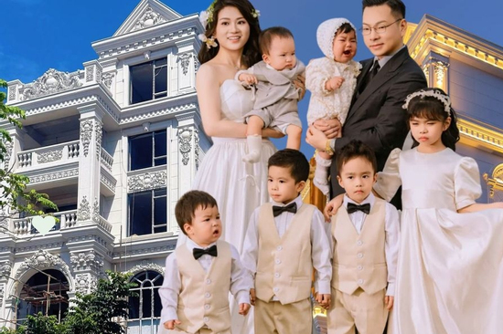 10 năm sinh 6 đứa con, nhà thuê 5 người giúp việc: Nhan sắc và cách người mẹ kiếm tiền gây chú ý