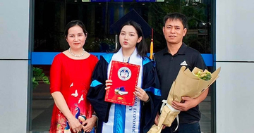 Cha mẹ ly hôn, cô gái Thái Nguyên được sống '2 cuộc đời' nhờ cha dượng