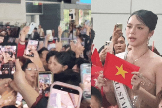 Hương Giang bị bao vây đến nghẹt thở giữa biển fan, Ninh Dương Story lao vào cũng không cứu nổi!