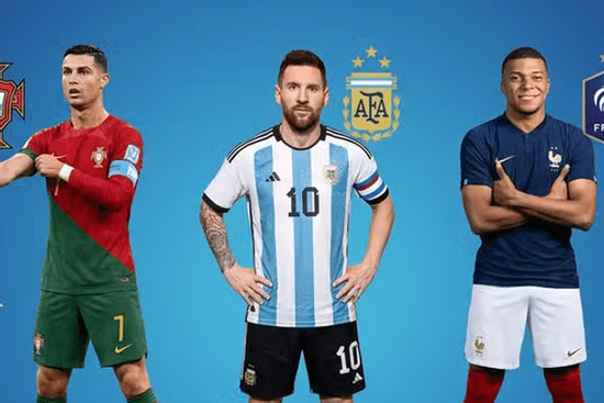 Top 10 cầu thủ được trả lương cao nhất World Cup 2026: Ronaldo đỉnh nhất, kiếm tiền gấp đôi Messi