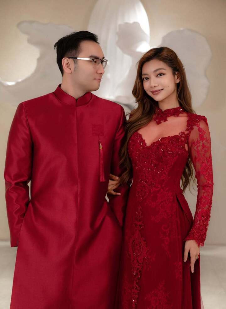 Katleen Phan Võ vừa làm lễ cưới với chồng doanh nhân ở TP.HCM.