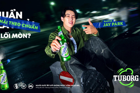Bia Tuborg bắt tay cùng rapper Jay Park khuấy động mùa hè 2026