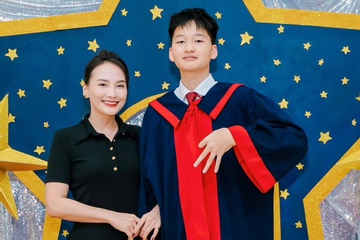 Dân tình thi nhau 'xin vía' Bảo Thanh: Quý tử 15 tuổi đã cao 1m75, visual chuẩn soái ca