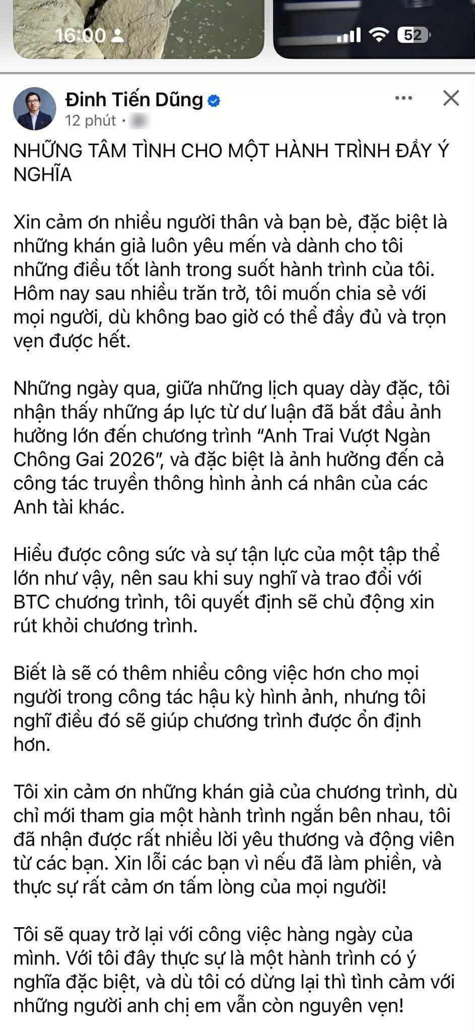 Dinh tien dung bat ngo rut khoi anh trai vuot ngan chong gai hinh anh 2
