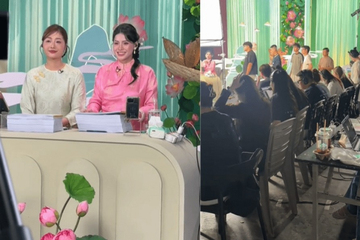 Võ Hà Linh lần đầu công khai hậu trường phiên super live, con gái nói một câu nghe tan chảy