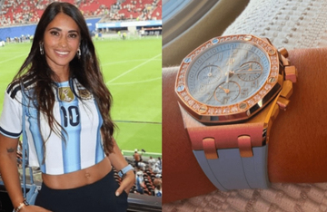 Vợ Messi đeo đồng hồ tiền tỷ, khoe eo thon gợi cảm khi cổ vũ Argentina