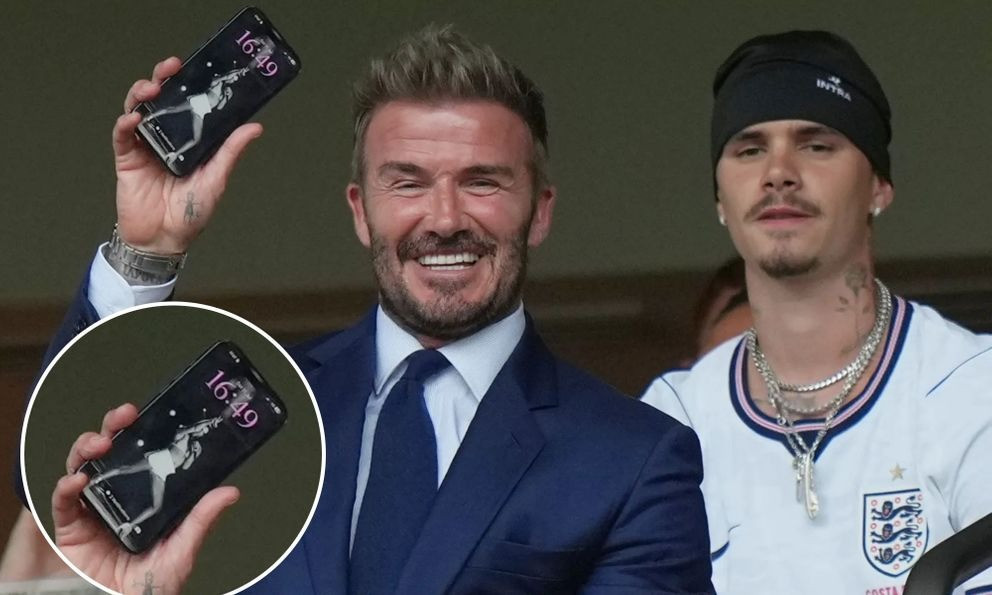 Cả gia đình Beckham quây quần trên khán đài World Cup, cậu cả Brooklyn chỉ có thể theo dõi online插图2
