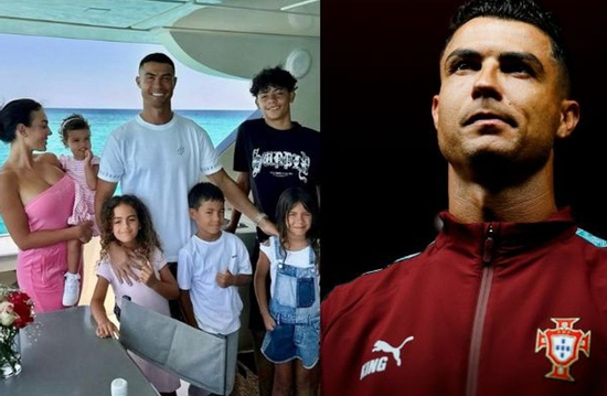 Cuộc sống Ronaldo sau thất bại ở World Cup 2026: Cùng vợ đẹp con ngoan sống xa xỉ trong biệt thự hơn 1.000 tỷ