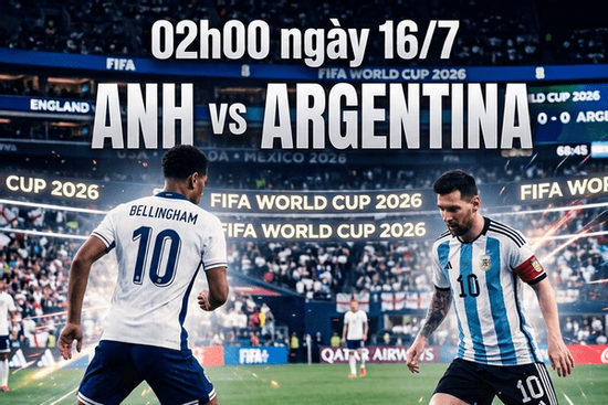 Siêu máy tính dự đoán Anh vs Argentina: Tam sư gầm vang, hồi kết dành cho Messi